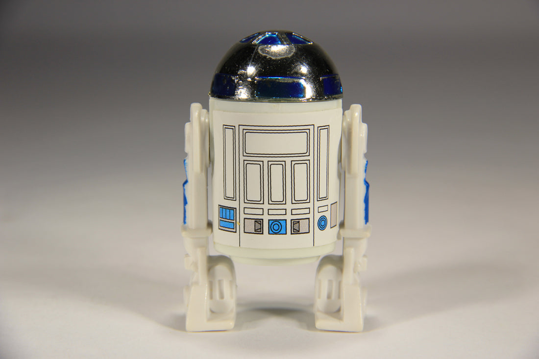 Star Wars R2-D2 1977 Artoo-Detoo Droid Vintage Action Figure Deep Blue Dome Hong Kong COO L015531