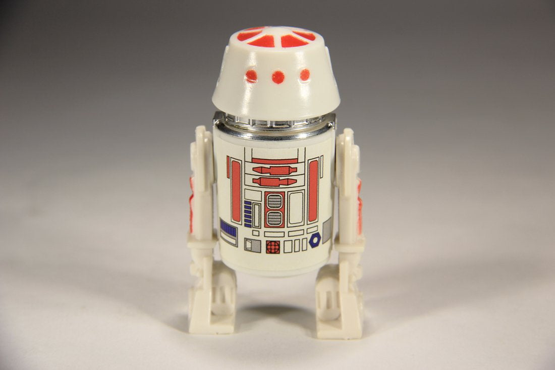 Star Wars R5-D4 1978 Vintage Droid Action Figure Red Bar Variant Repro Decal Hong Kong COO L015534