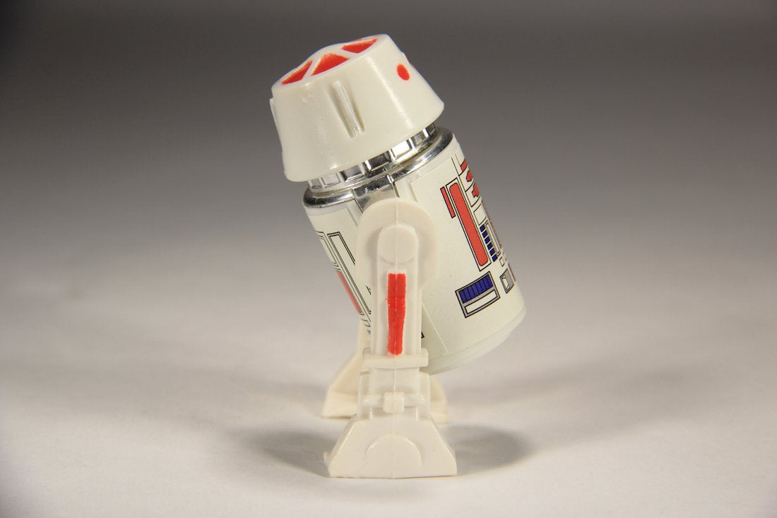 Star Wars R5-D4 1978 Vintage Droid Action Figure Red Bar Variant Repro Decal Hong Kong COO L015534