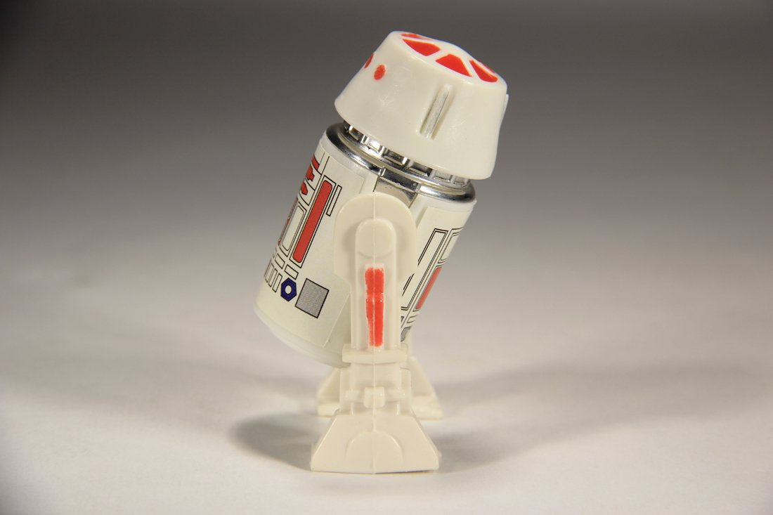 Star Wars R5-D4 1978 Vintage Droid Action Figure Red Bar Variant Repro Decal Hong Kong COO L015534