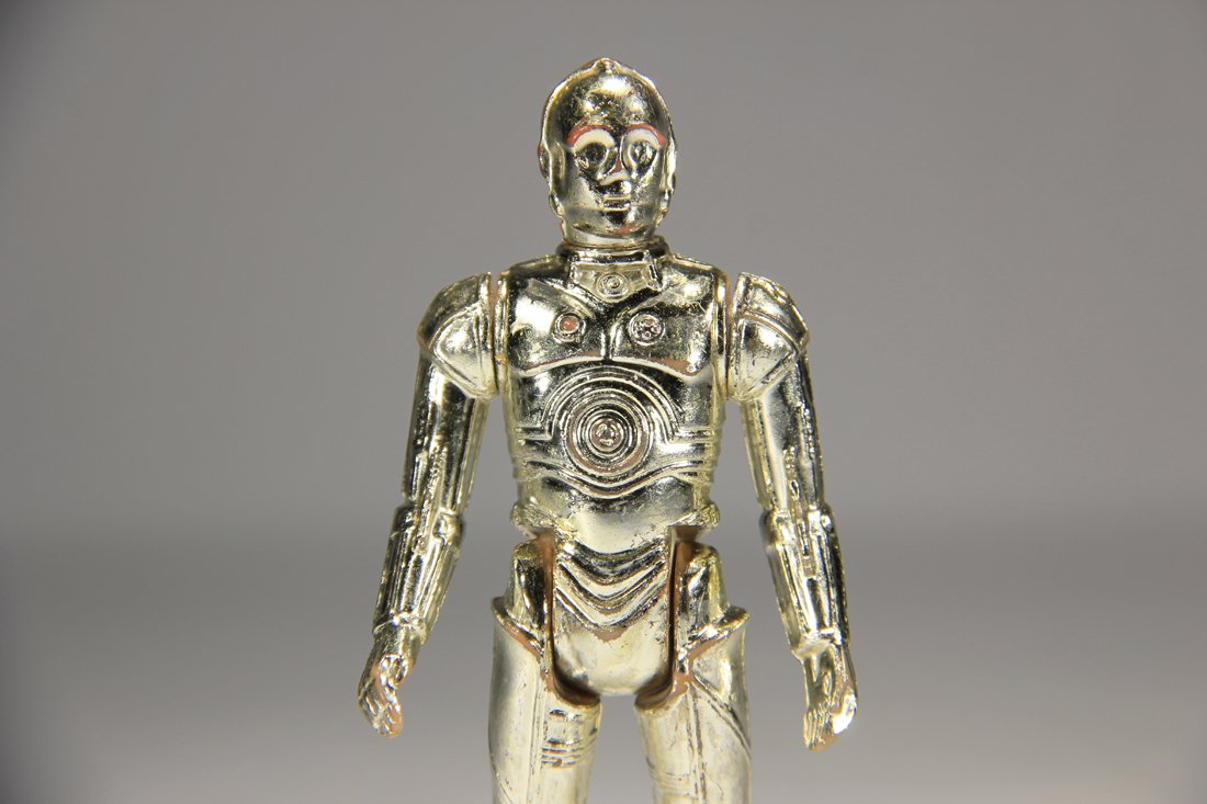 Star Wars C-3PO 1977 See-Threepio Vintage Action Figure Hong Kong COO L015539