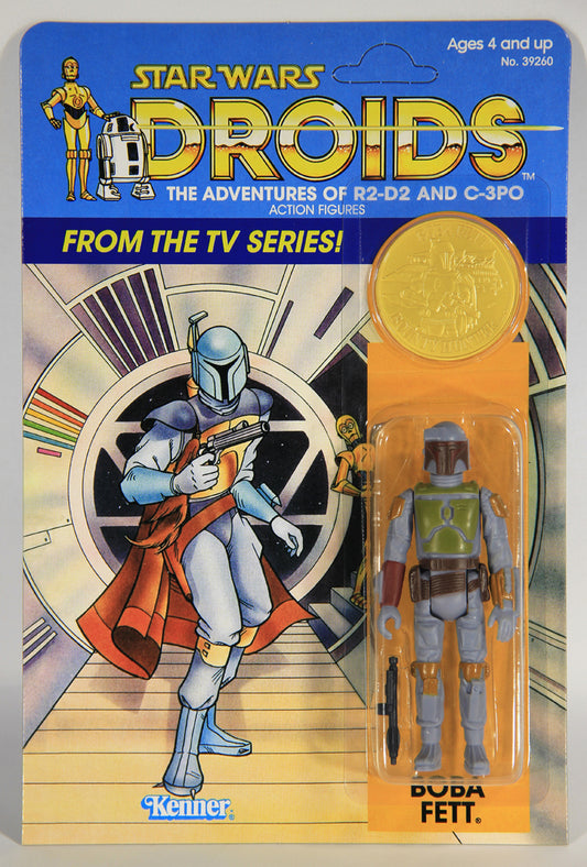 Star Wars Boba Fett Droids SLC Factory Custom Figure And Card Repro Replica L015563