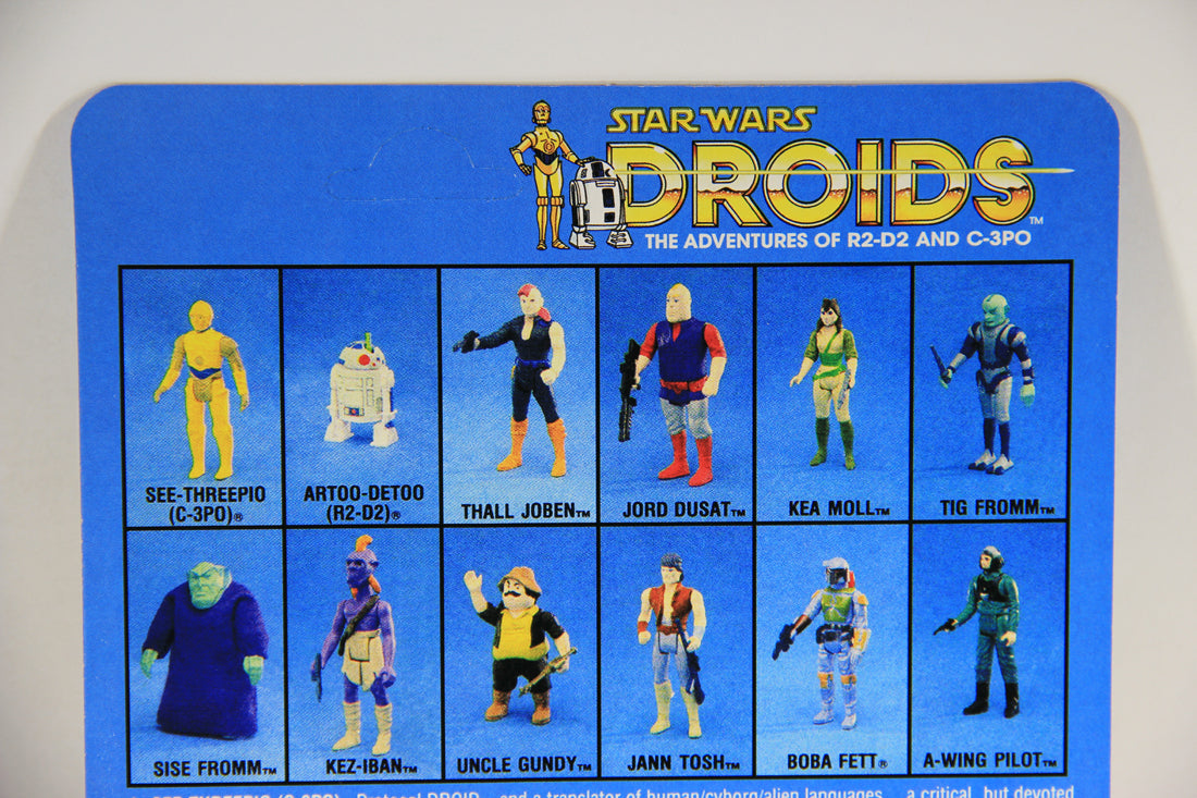 Star Wars Boba Fett Droids SLC Factory Custom Figure And Card Repro Replica L015563