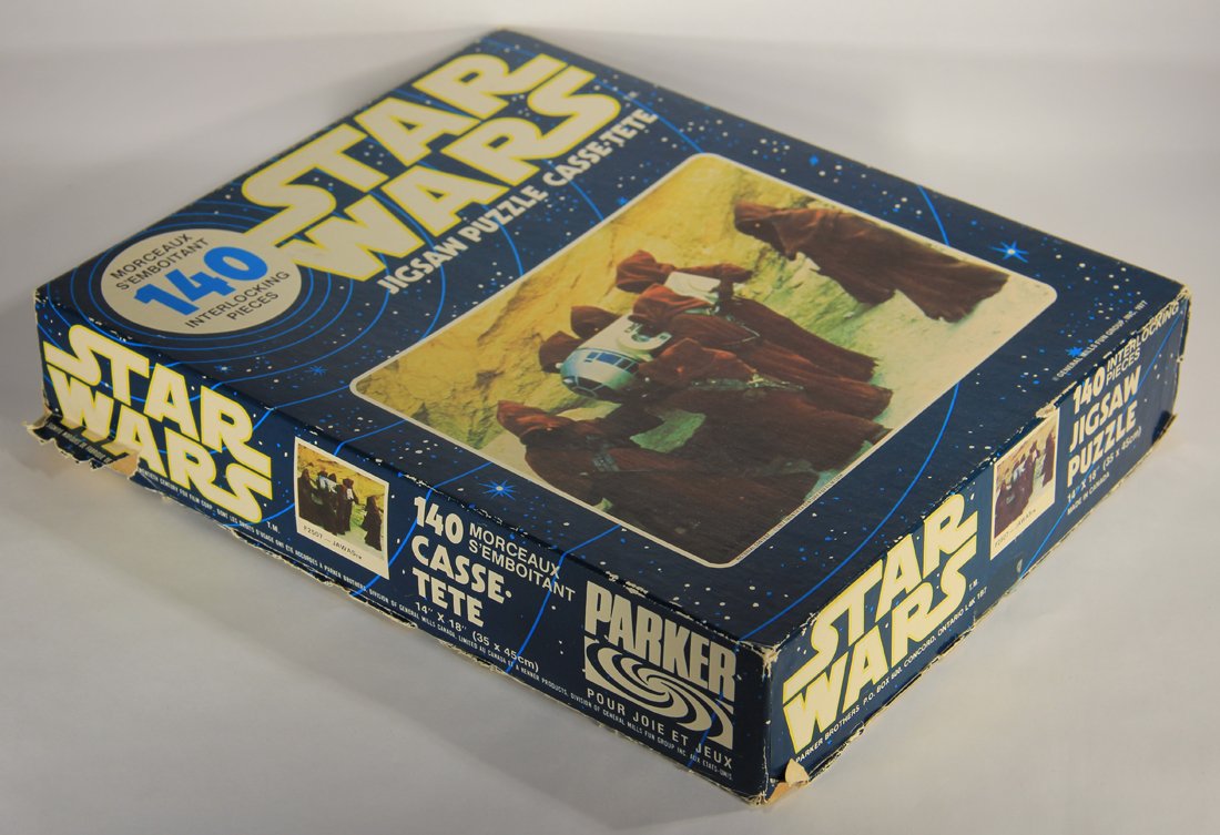 Star Wars 1977 Jigsaw Puzzle Jawas R2-D2 Canadian Edition FR-ENG L015590