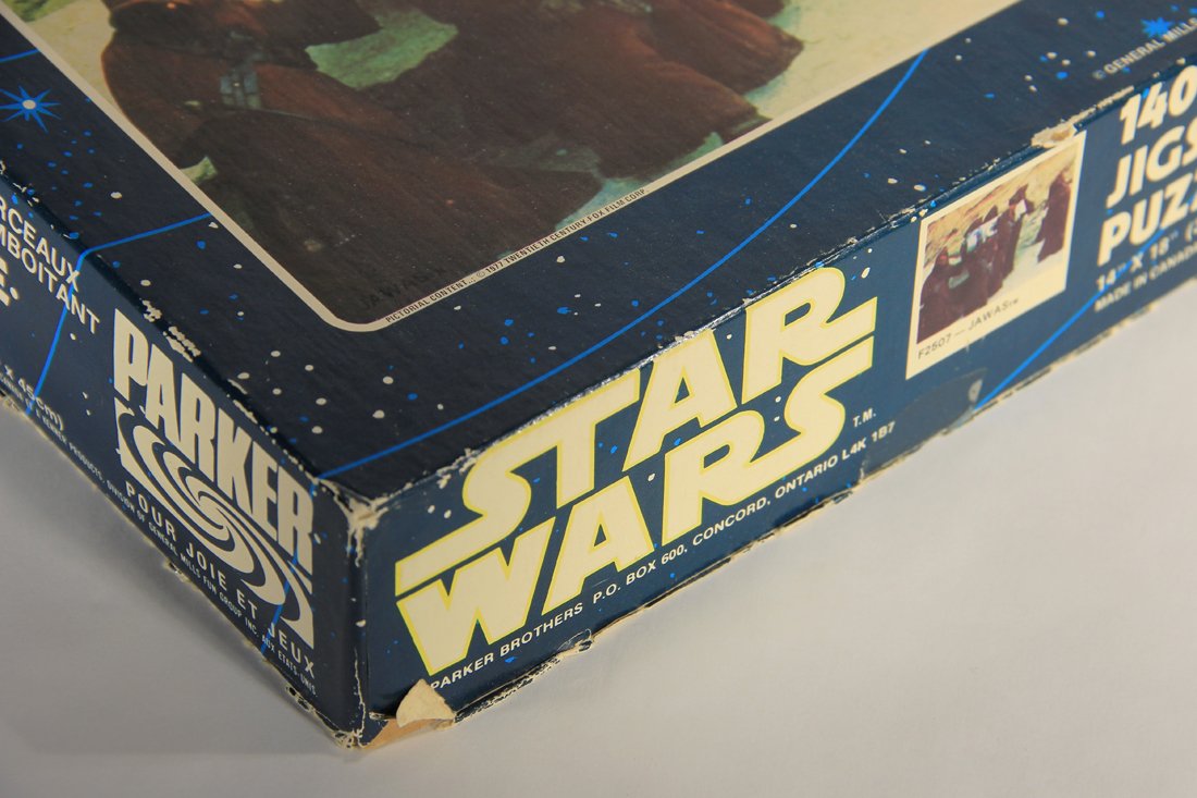 Star Wars 1977 Jigsaw Puzzle Jawas R2-D2 Canadian Edition FR-ENG L015590