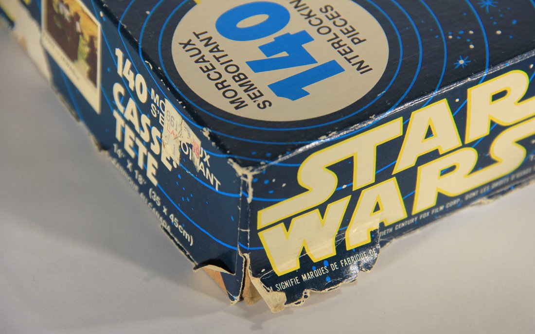Star Wars 1977 Jigsaw Puzzle Jawas R2-D2 Canadian Edition FR-ENG L015590