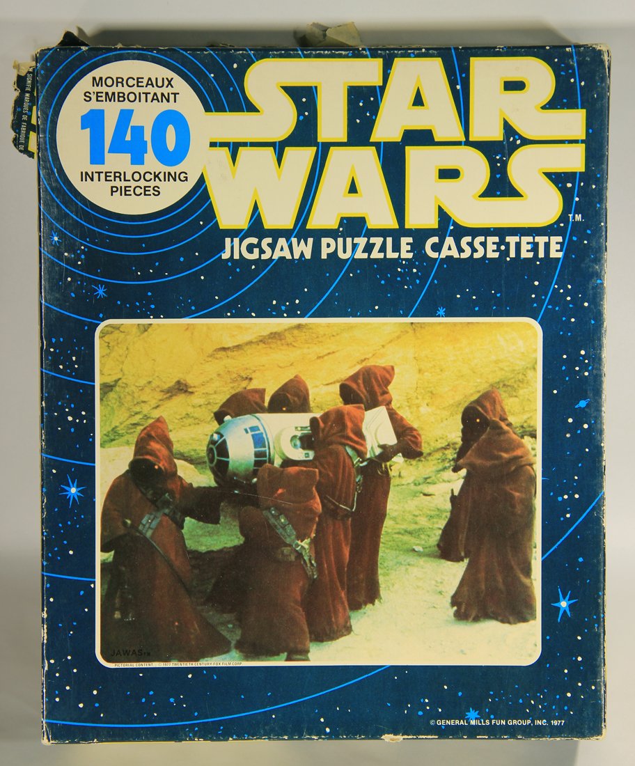 Star Wars 1977 Jigsaw Puzzle Jawas R2-D2 Canadian Edition FR-ENG L015590