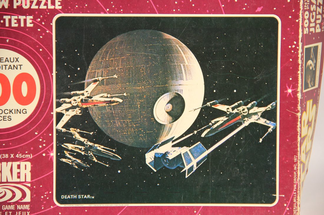 Star Wars 1977 Jigsaw Puzzle Death Star Very Rare Holy Grail Canadian Exclusive FR-ENG L015591