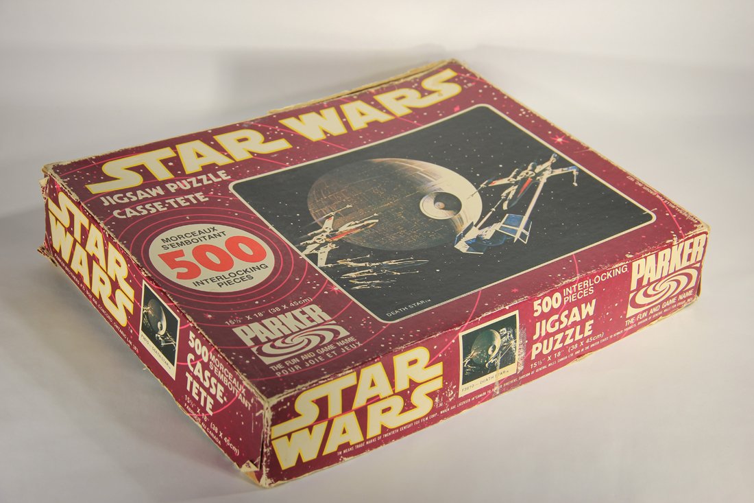 Star Wars 1977 Jigsaw Puzzle Death Star Very Rare Holy Grail Canadian Exclusive FR-ENG L015591