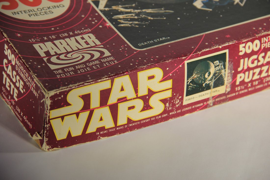 Star Wars 1977 Jigsaw Puzzle Death Star Very Rare Holy Grail Canadian Exclusive FR-ENG L015591