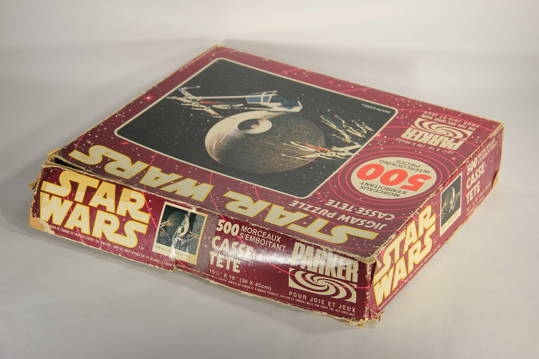 Star Wars 1977 Jigsaw Puzzle Death Star Very Rare Holy Grail Canadian Exclusive FR-ENG L015591