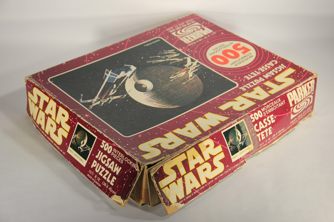 Star Wars 1977 Jigsaw Puzzle Death Star Very Rare Holy Grail Canadian Exclusive FR-ENG L015591