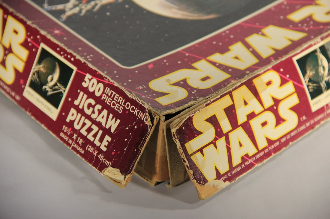 Star Wars 1977 Jigsaw Puzzle Death Star Very Rare Holy Grail Canadian Exclusive FR-ENG L015591