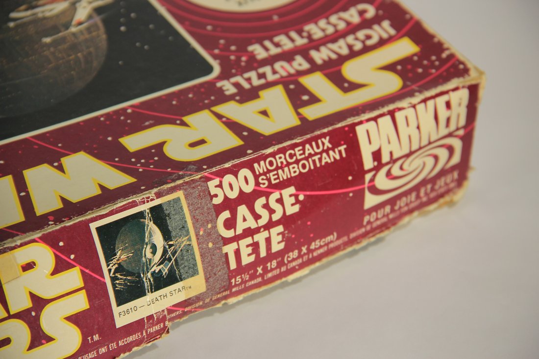 Star Wars 1977 Jigsaw Puzzle Death Star Very Rare Holy Grail Canadian Exclusive FR-ENG L015591