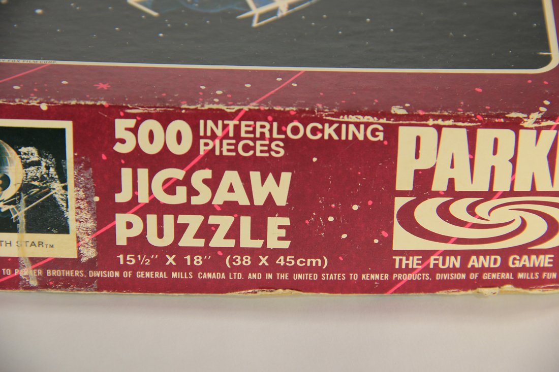 Star Wars 1977 Jigsaw Puzzle Death Star Very Rare Holy Grail Canadian Exclusive FR-ENG L015591