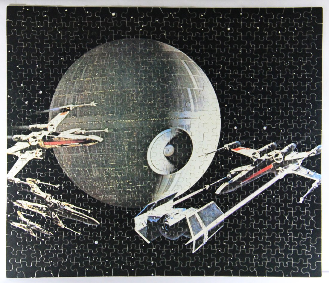 Star Wars 1977 Jigsaw Puzzle Death Star Very Rare Holy Grail Canadian Exclusive FR-ENG L015591