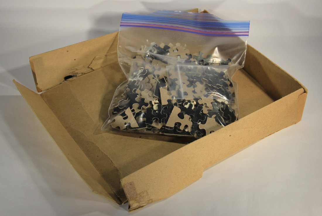 Star Wars 1977 Jigsaw Puzzle Death Star Very Rare Holy Grail Canadian Exclusive FR-ENG L015591