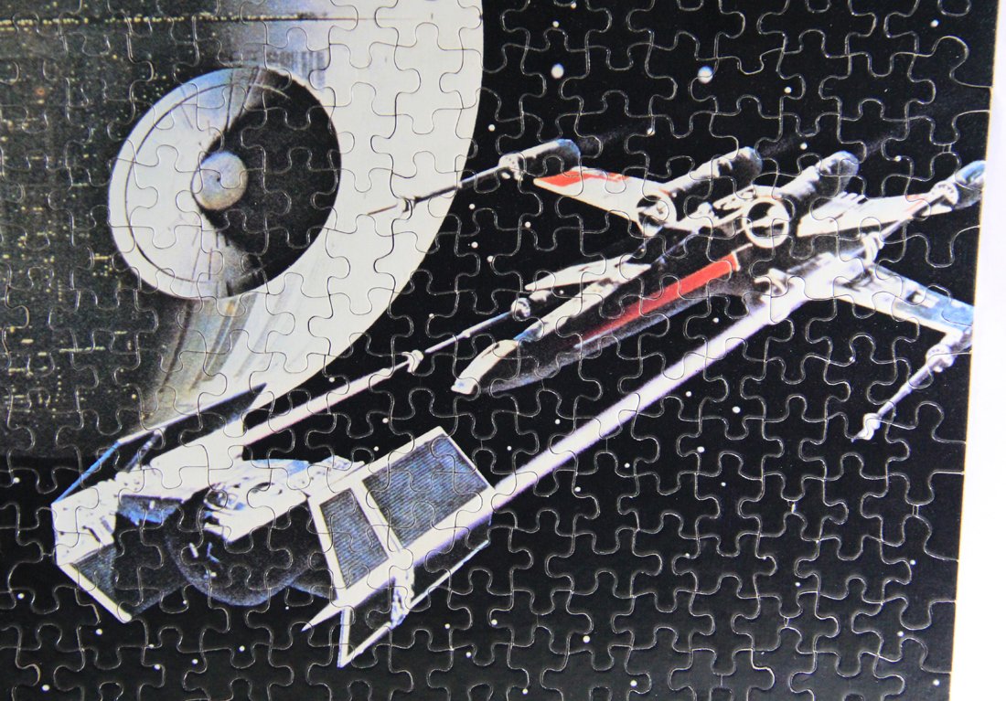 Star Wars 1977 Jigsaw Puzzle Death Star Very Rare Holy Grail Canadian Exclusive FR-ENG L015591
