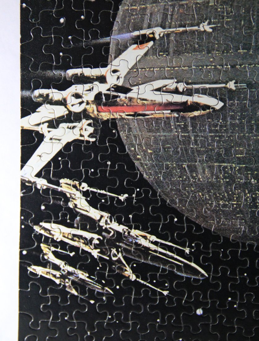 Star Wars 1977 Jigsaw Puzzle Death Star Very Rare Holy Grail Canadian Exclusive FR-ENG L015591