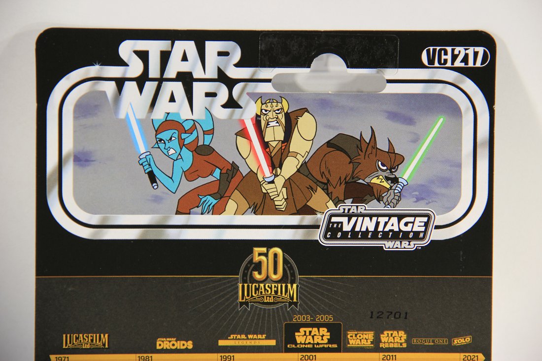 Star Wars Aayla Secura Vintage Collection VC217 Clone Wars Exclusive 50th Anniversary MOC L015641