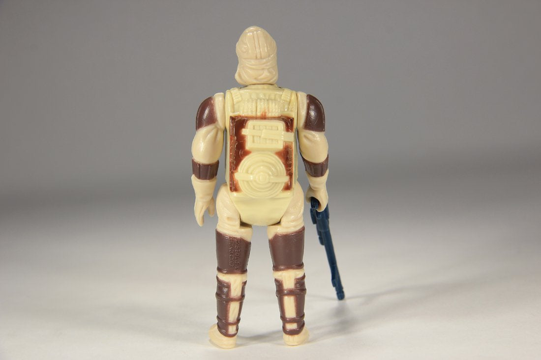 Star Wars Dengar 1980 ESB Action Figure Hong Kong COO I-1a Pale Face Smile L015687