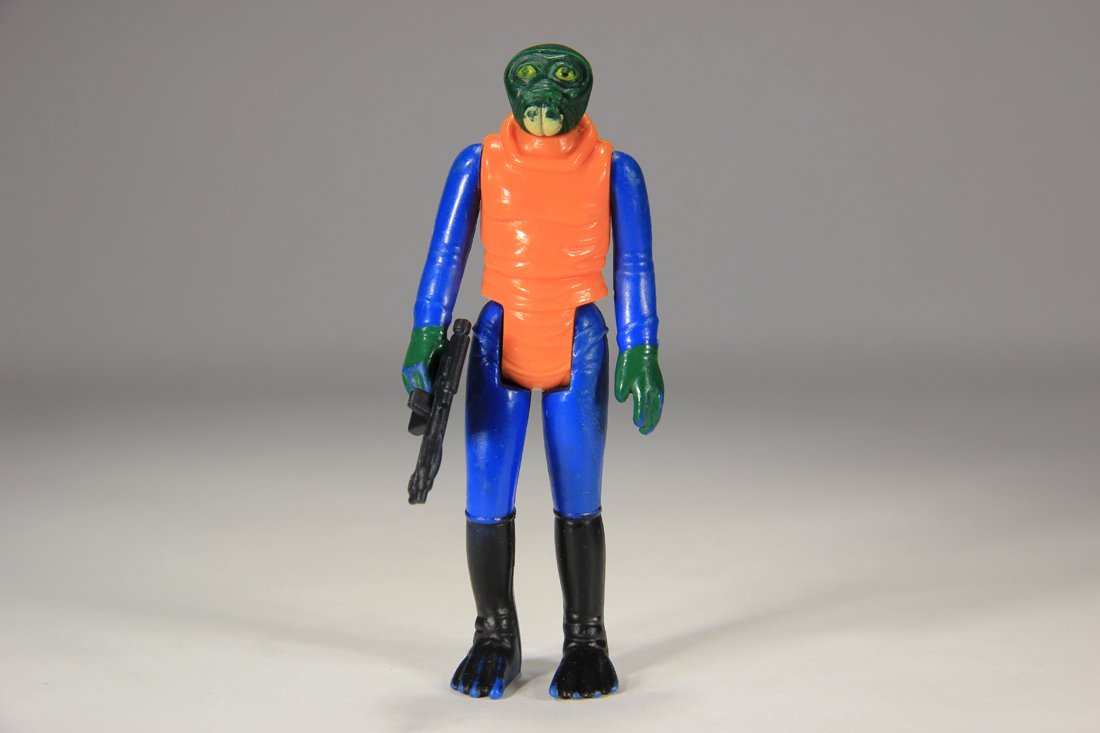 Star Wars Walrus Man 1978 Vintage Action Figure Hong Kong COO II-1a Smile L015693