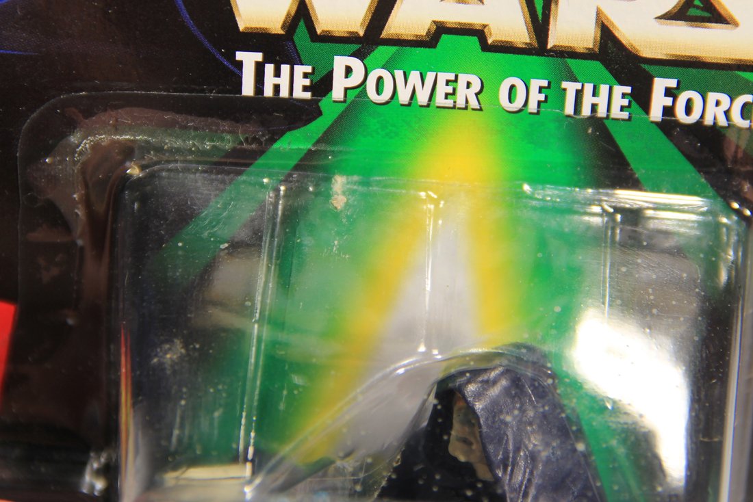 Star Wars Emperor Palpatine 1998 POTF FlashBack Photo ENG Card From Hong Kong Hasbro Store L015712