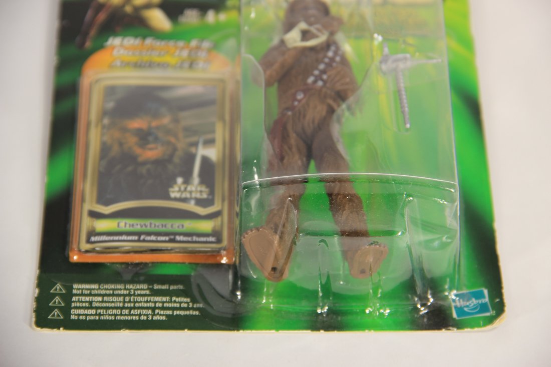Star Wars Chewbacca Millennium Falcon Power Of The Jedi Trilingual Card Collection 1 MOC L015715
