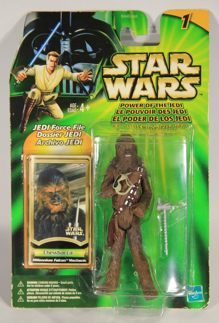 Star Wars Chewbacca Millennium Falcon Power Of The Jedi Trilingual Card Collection 1 MOC L015715