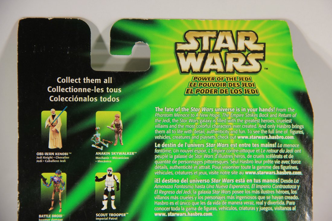 Star Wars Chewbacca Millennium Falcon Power Of The Jedi Trilingual Card Collection 1 MOC L015715