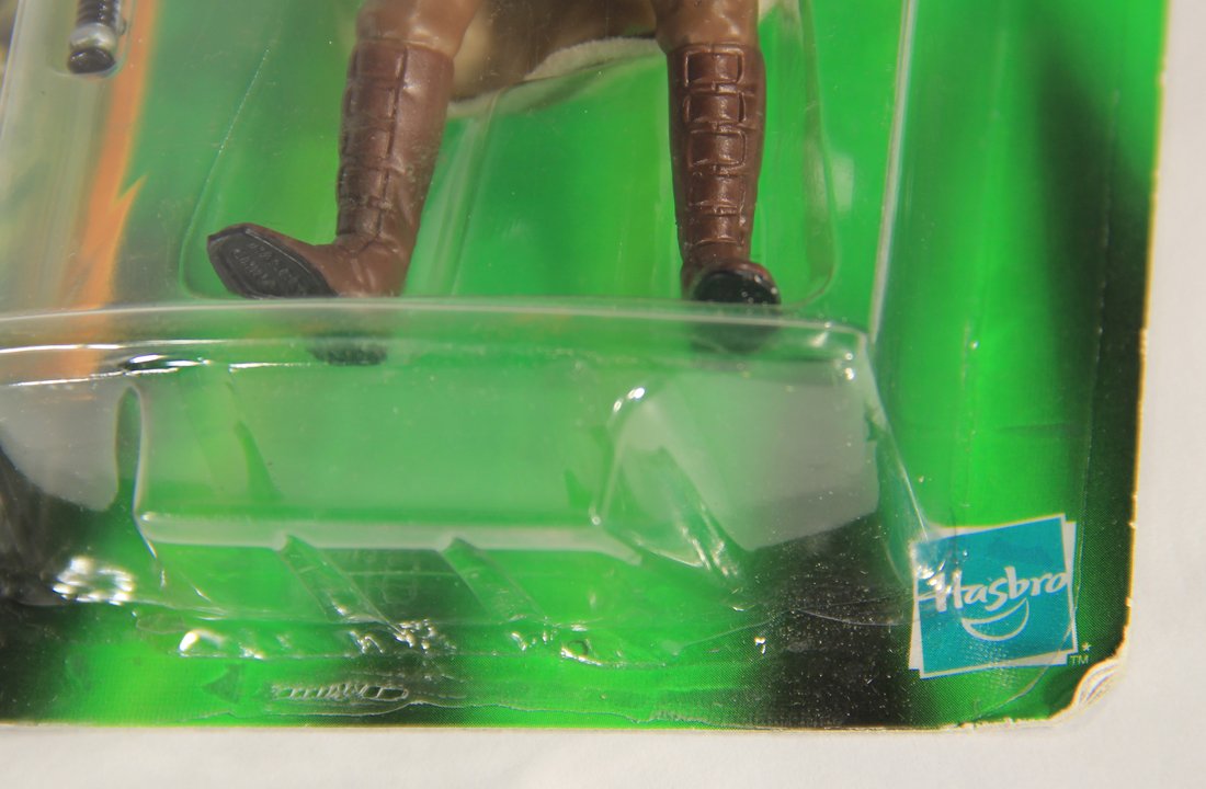 Star Wars Qui-Gon Jinn 2000 Power Of The Jedi Action Figure ENG Card Collection 1 MOC L015716