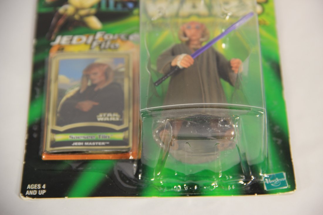 Star Wars Saesee Tiin 2000 Power Of The Jedi Action Figure ENG Card Collection 2 MOC L015717