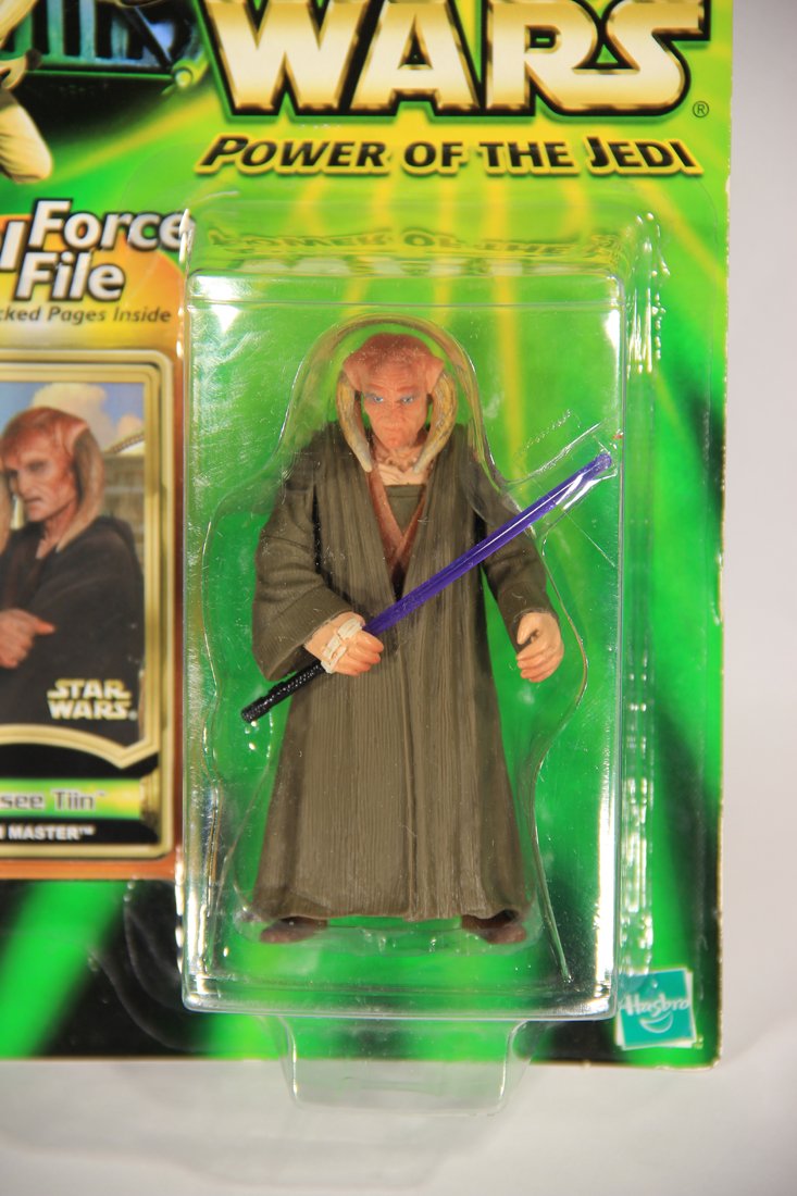 Star Wars Saesee Tiin 2000 Power Of The Jedi Action Figure ENG Card Collection 2 MOC L015717