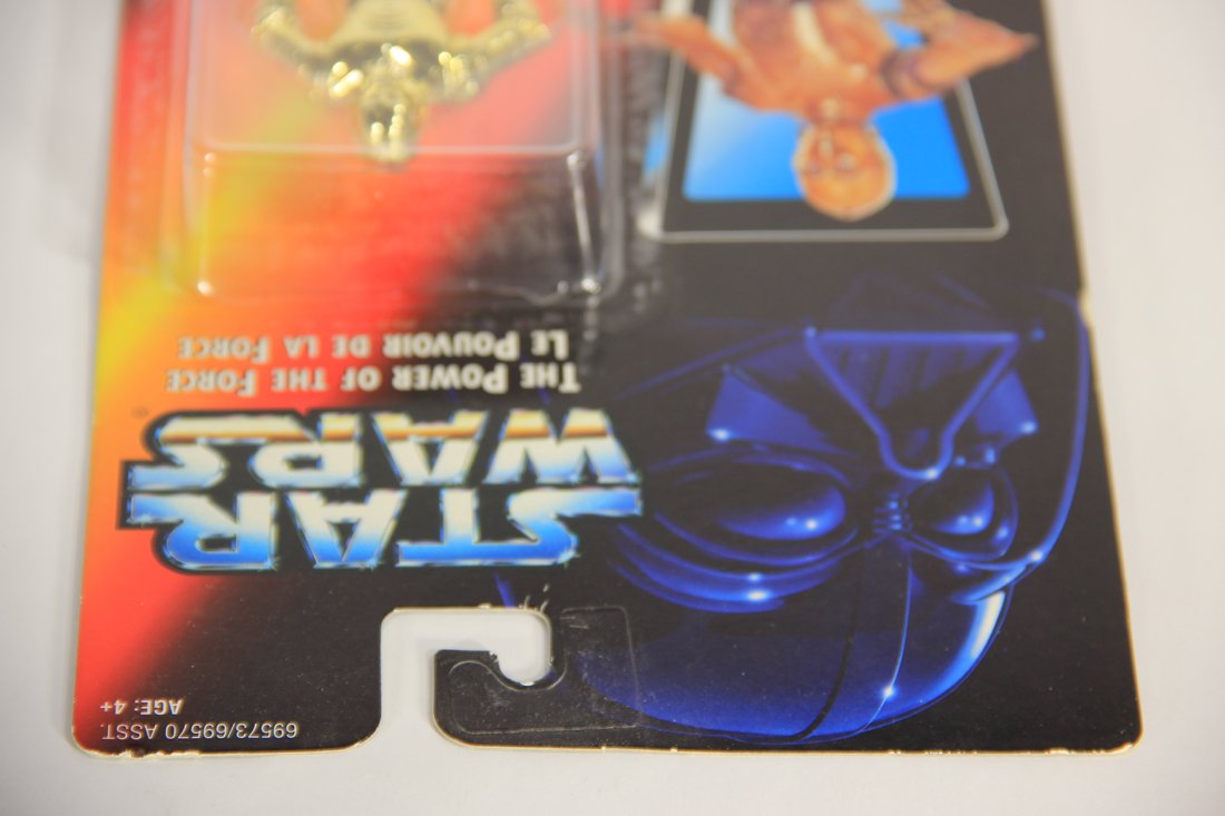 Star Wars C-3PO 1995 POTF Action Figure Canadian FR-ENG Bilingual Red Card L015718