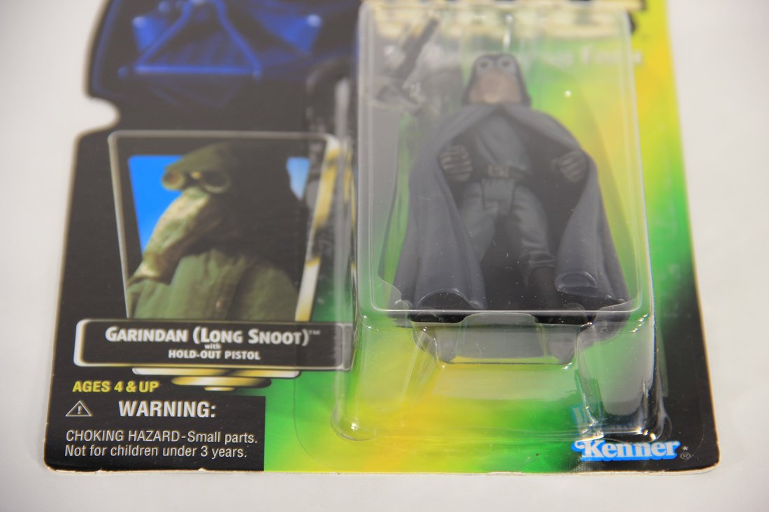 Star Wars Garindan Long Snoot 1997 POTF Figure ENG Card Collection 3 L015730