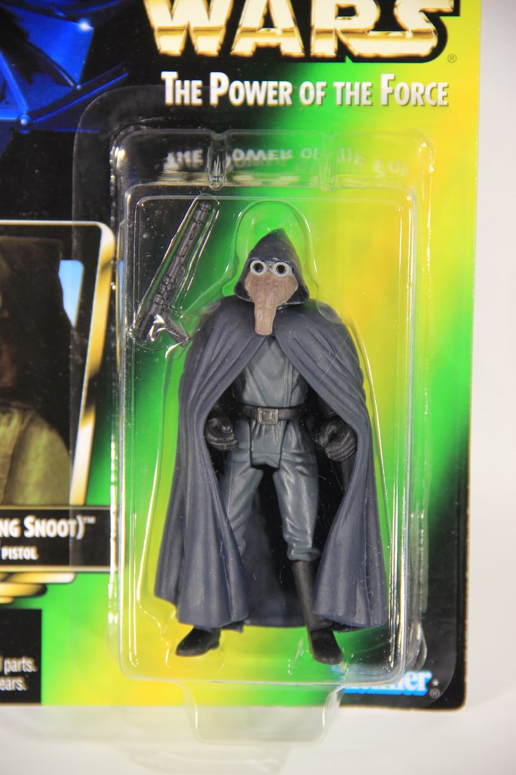 Star Wars Garindan Long Snoot 1997 POTF Figure ENG Card Collection 3 L015730