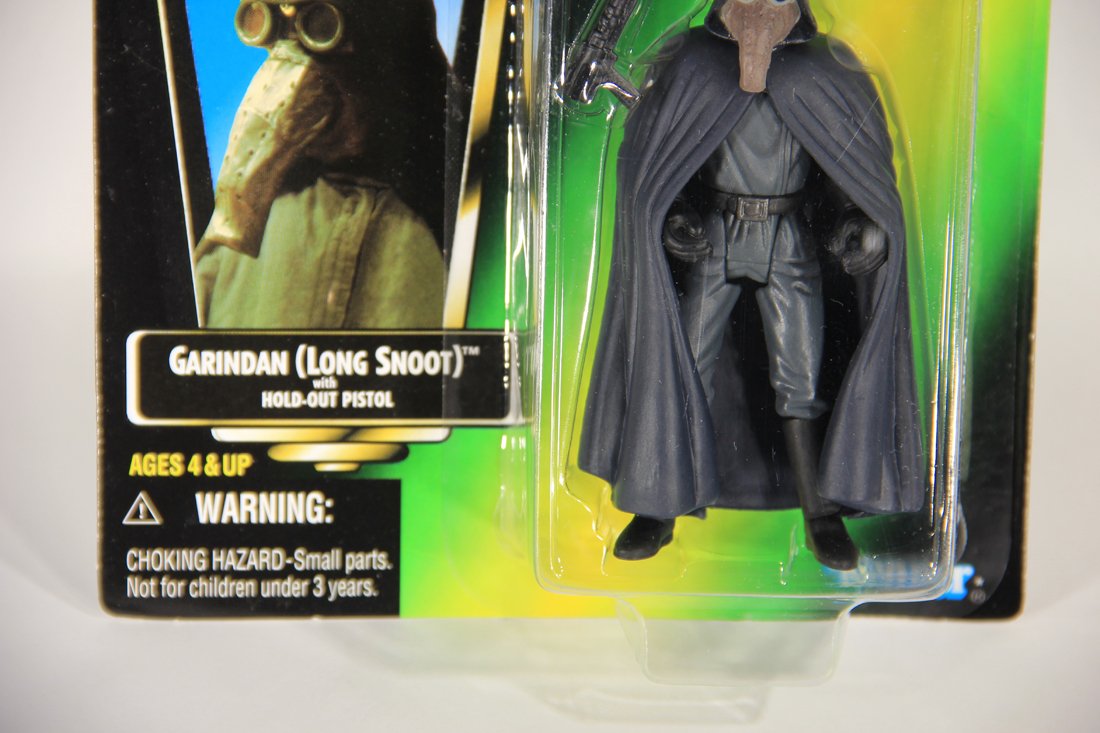 Star Wars Garindan Long Snoot 1997 POTF Figure ENG Card Collection 3 L015730