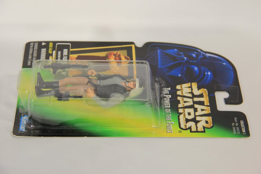 Star Wars Rebel Fleet Trooper 1996 POTF Action Figure ENG Holofoil Card Collection 1 L015737