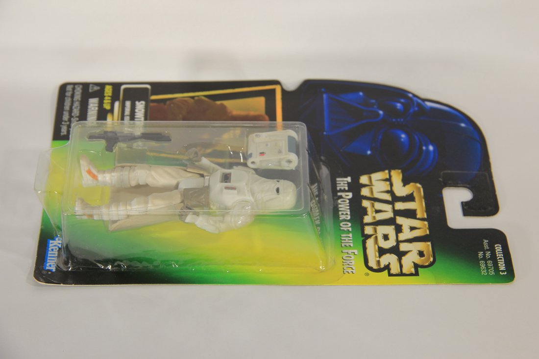 Star Wars Snowtrooper 1997 POTF Action Figure ENG Holofoil Card Collection 3 L015738