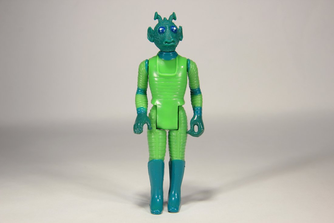 Star Wars Greedo 1978 Vintage Action Figure Hong Kong COO II-1a Smile Very High Grade L015755