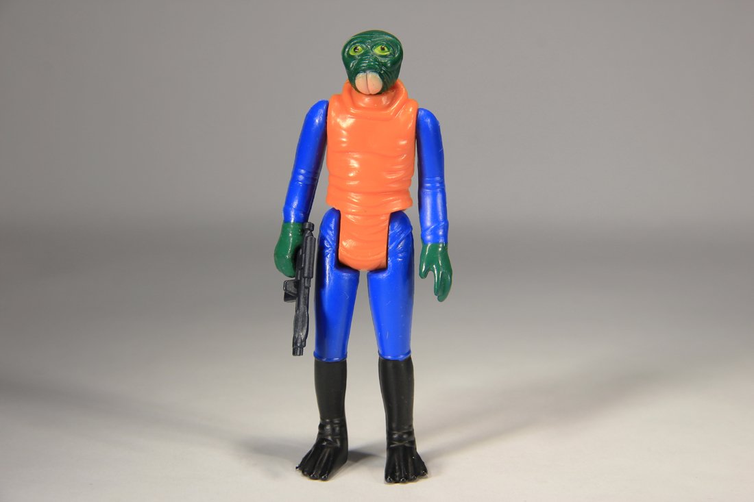 Star Wars Walrus Man 1978 Vintage Action Figure Hong Kong COO I-1b Smile Very High Grade L015757