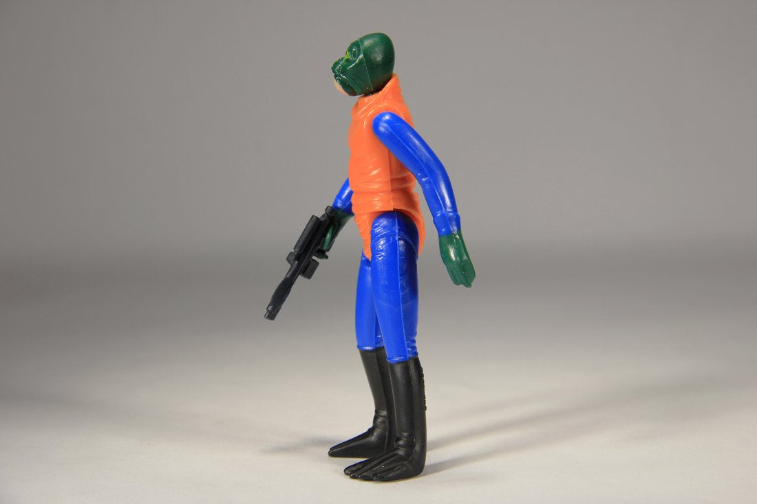 Star Wars Walrus Man 1978 Vintage Action Figure Hong Kong COO I-1b Smile Very High Grade L015757