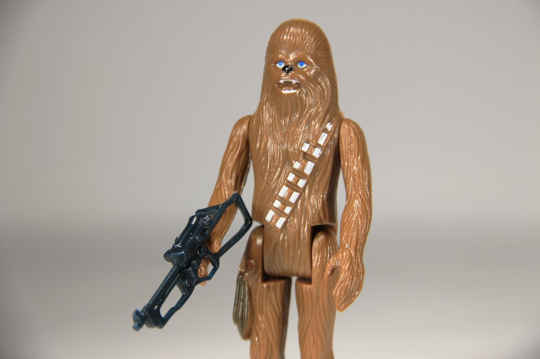 Star Wars Chewbacca 1977 Figure Hong Kong COO II-1b Kader Very High Grade All Original L015758