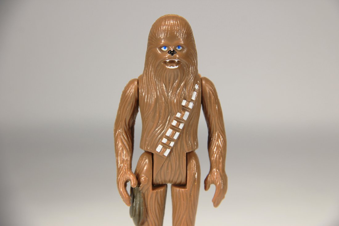 Star Wars Chewbacca 1977 Figure Hong Kong COO II-1b Kader Very High Grade All Original L015758