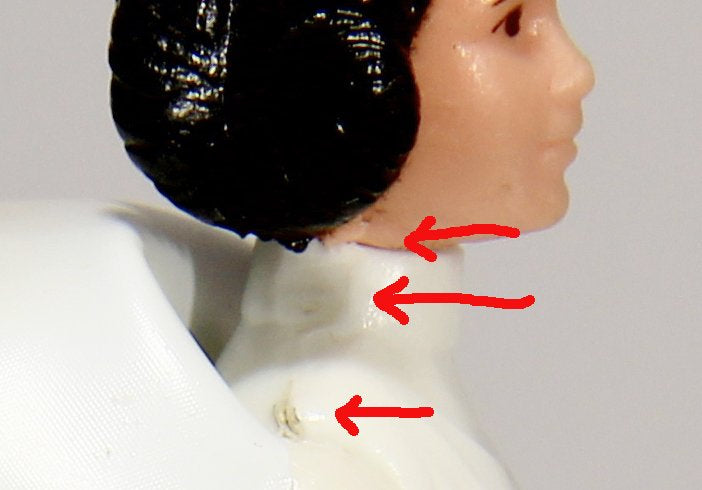 Star Wars Princess Leia Organa 1977 Action Figure Hong Kong COO III-1a Kader Very High Grade L015759