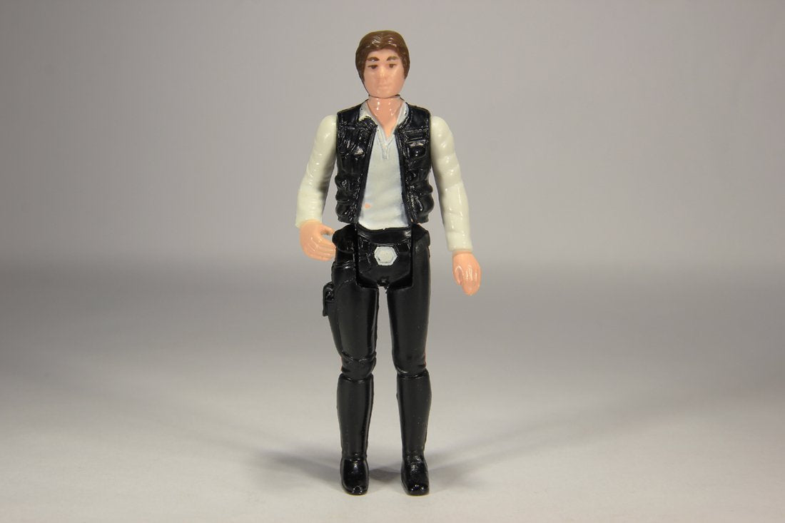 Star Wars Han Solo Small Head 1977 Vintage Figure Hong Kong COO I-1b Unitoy Very High Grade L015760