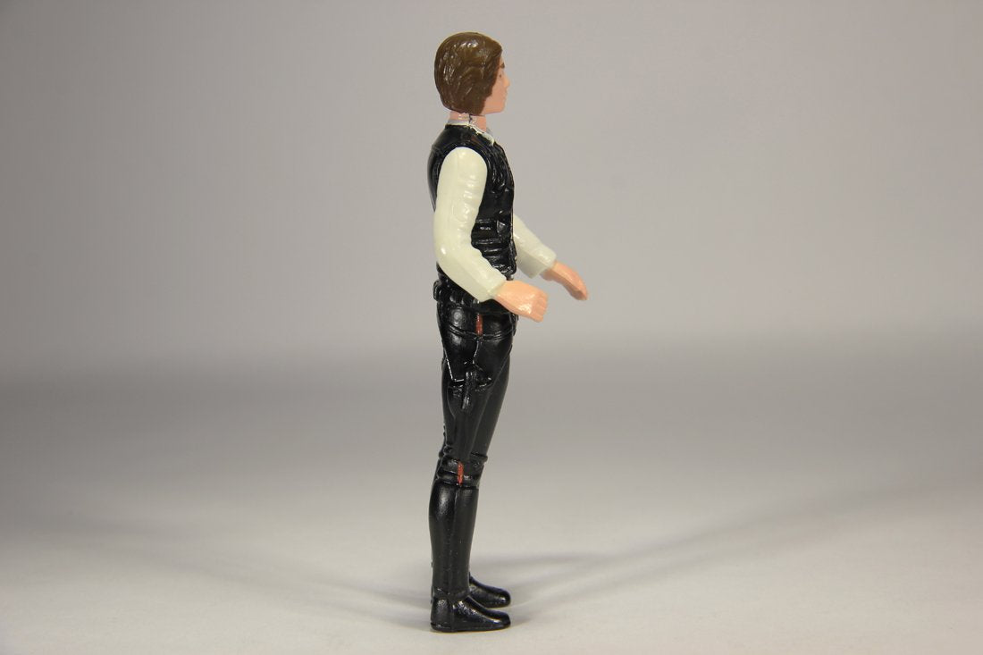 Star Wars Han Solo Small Head 1977 Vintage Figure Hong Kong COO I-1b Unitoy Very High Grade L015760