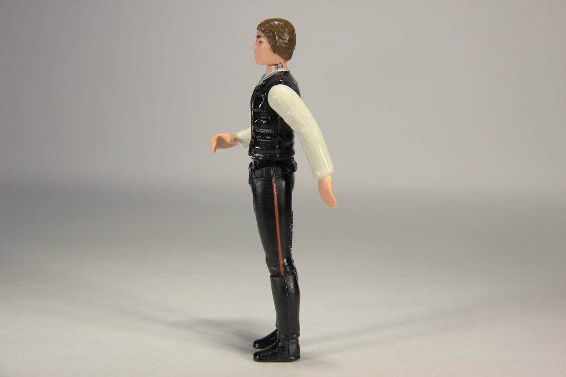 Star Wars Han Solo Small Head 1977 Vintage Figure Hong Kong COO I-1b Unitoy Very High Grade L015760