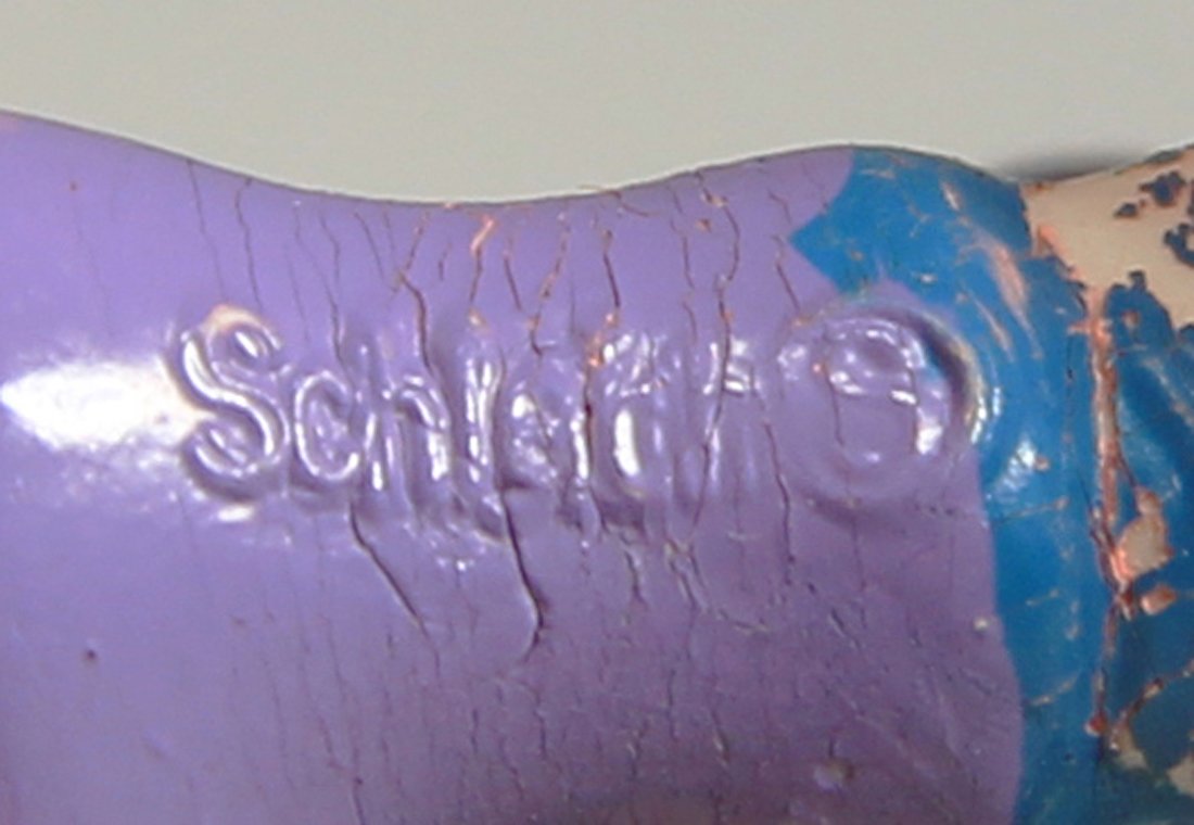 Smurfs 20188 Majorette Smurfette Lilac 1985 Vintage Figure PVC Toy Figurine Peyo Schtroumpfs L015766