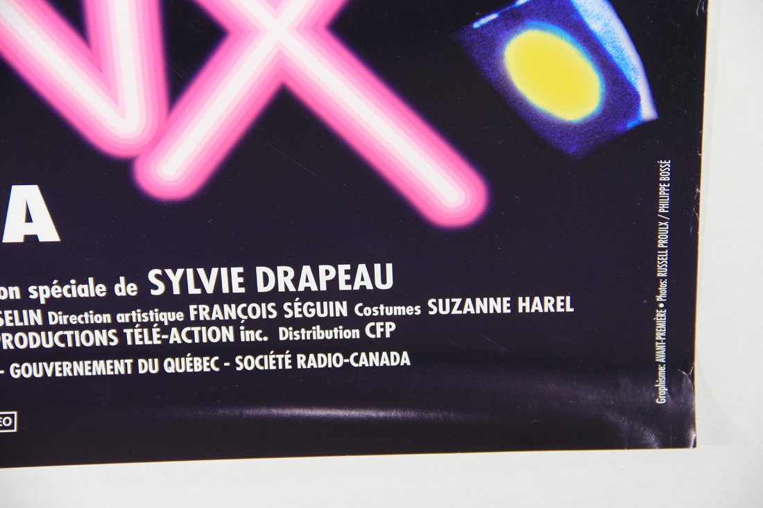 Le Sphinx 1995 Movie Poster Rolled 27 x 40 Canada Marc Messier Céline Bonnier L015814